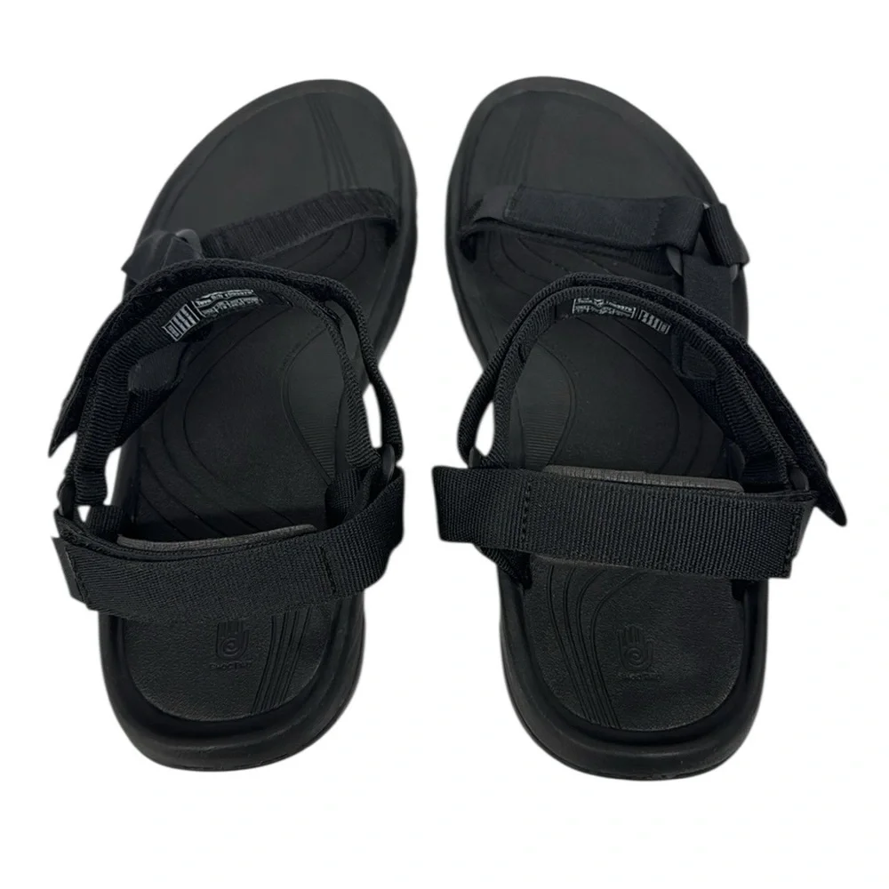 New-NIB Teva Hurricane 4 Black Hiking Outdoor Water Sport Sandals Men's Size 14
